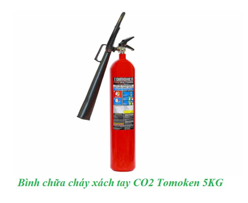 Bình chữa cháy tomoken CO2 5KG