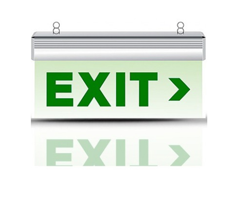 Đèn exit 2 mặt Led Rạng Đông