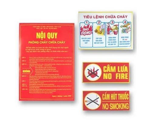 Nội quy tiêu lệnh PCCC