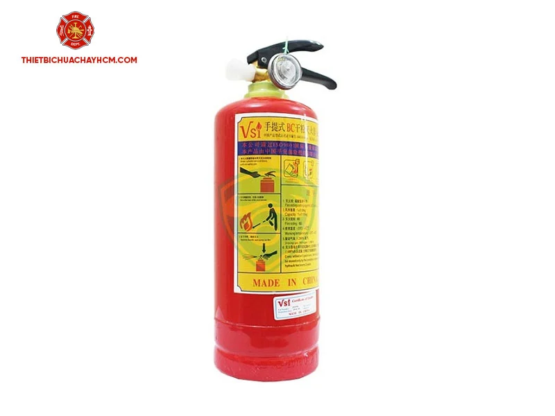 Bình bột chữa cháy BC 1kg Dragon Powder